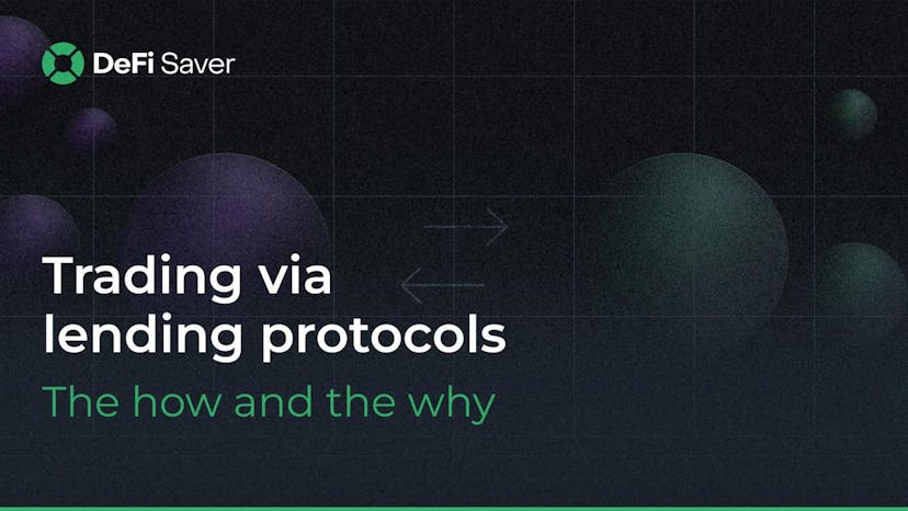 Trading via lending protocols - the how and the why