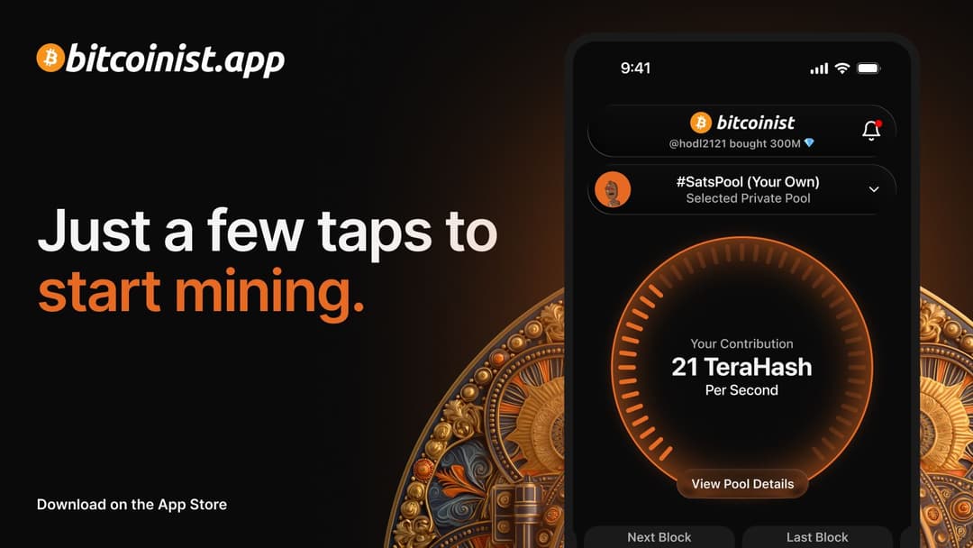 Bitcoinist.App Brings Private Bitcoin Mining Pools to iOS