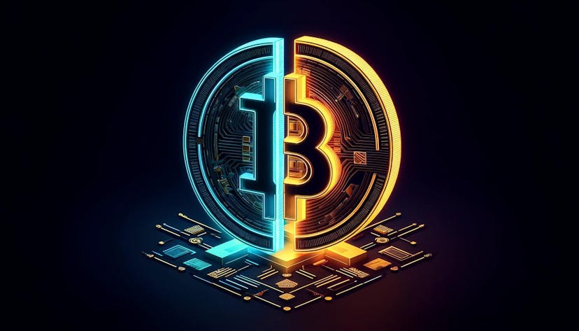 image of the bitcoin logo 