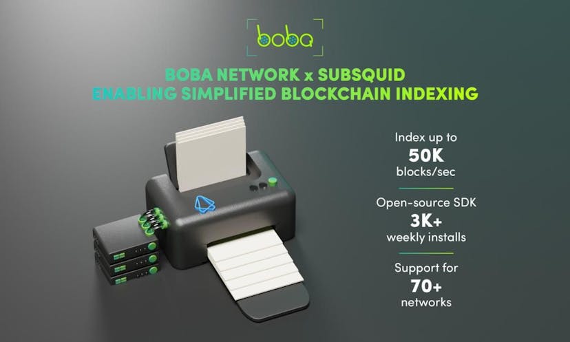 Boba Network Launches Subsquid Integration, Offering Fast and Affordable EVM Indexing