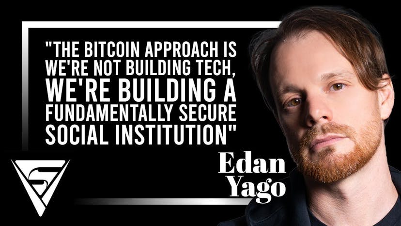 Sovryn's Edan Yago on Building Bitcoin DeFi; Slower Growth But Strongest Foundation