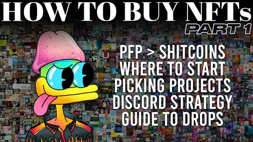 How to Buy and Sell Digital PFP Collectible NFTs | Part 1
