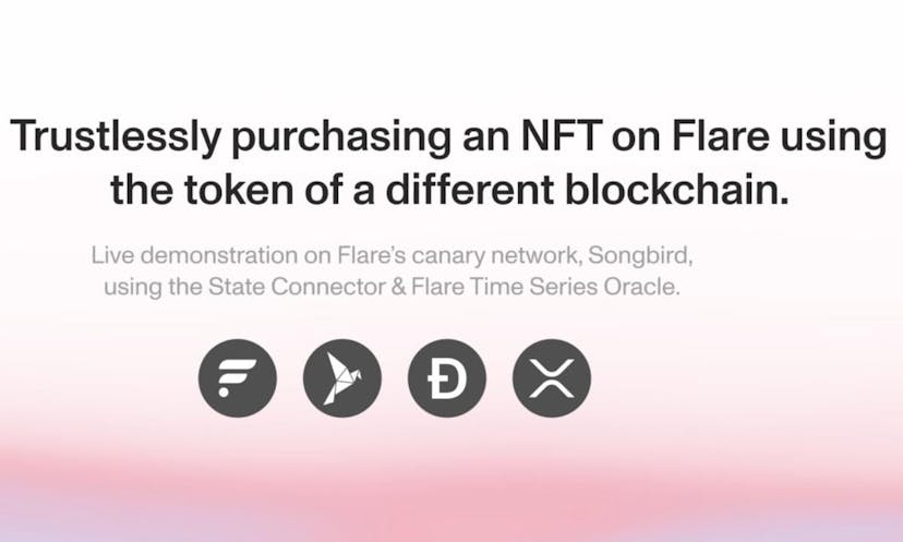 Trustlessly Purchasing an NFT on Flare With Token From Different Blockchain