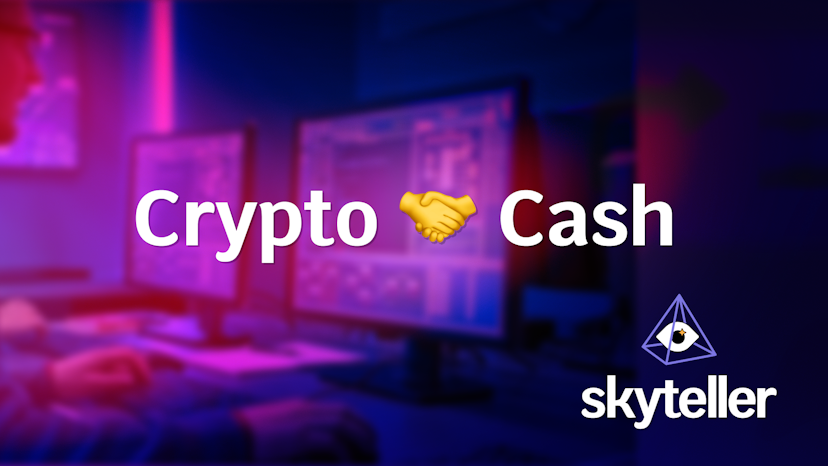 Off-ramp Crypto in One Click with Skyteller [Sponsored]