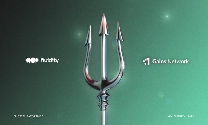 Gains Network Joins Fluidity Money’s Atlantean Embassy