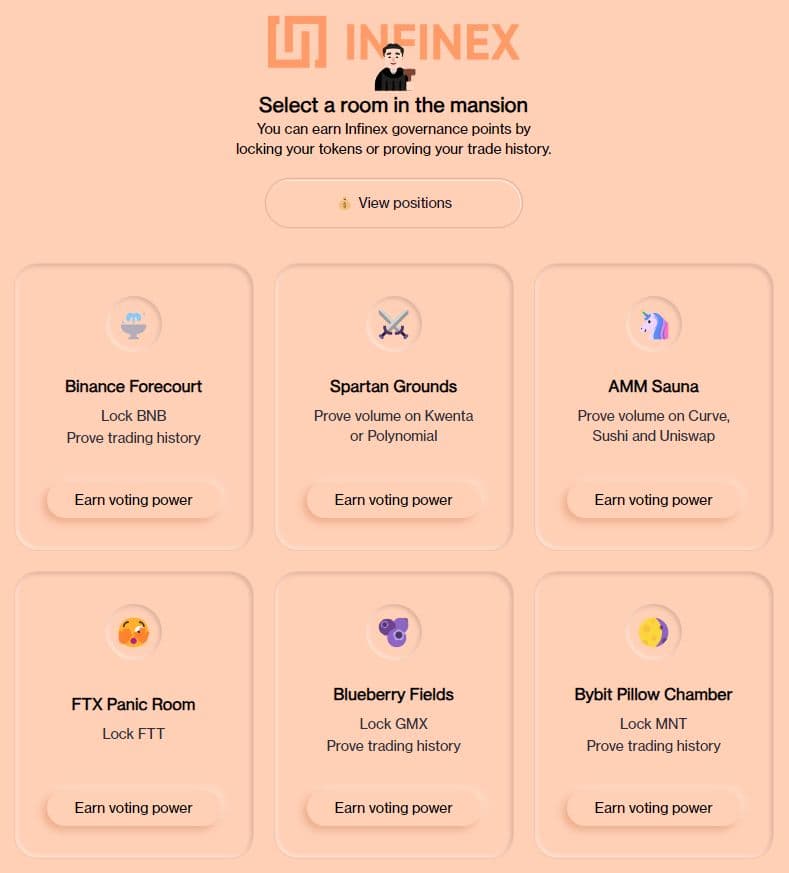 infinex farming app