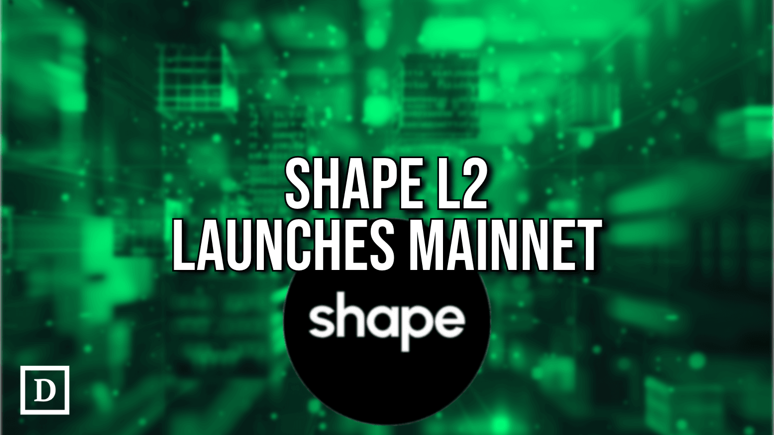 shape logo with text