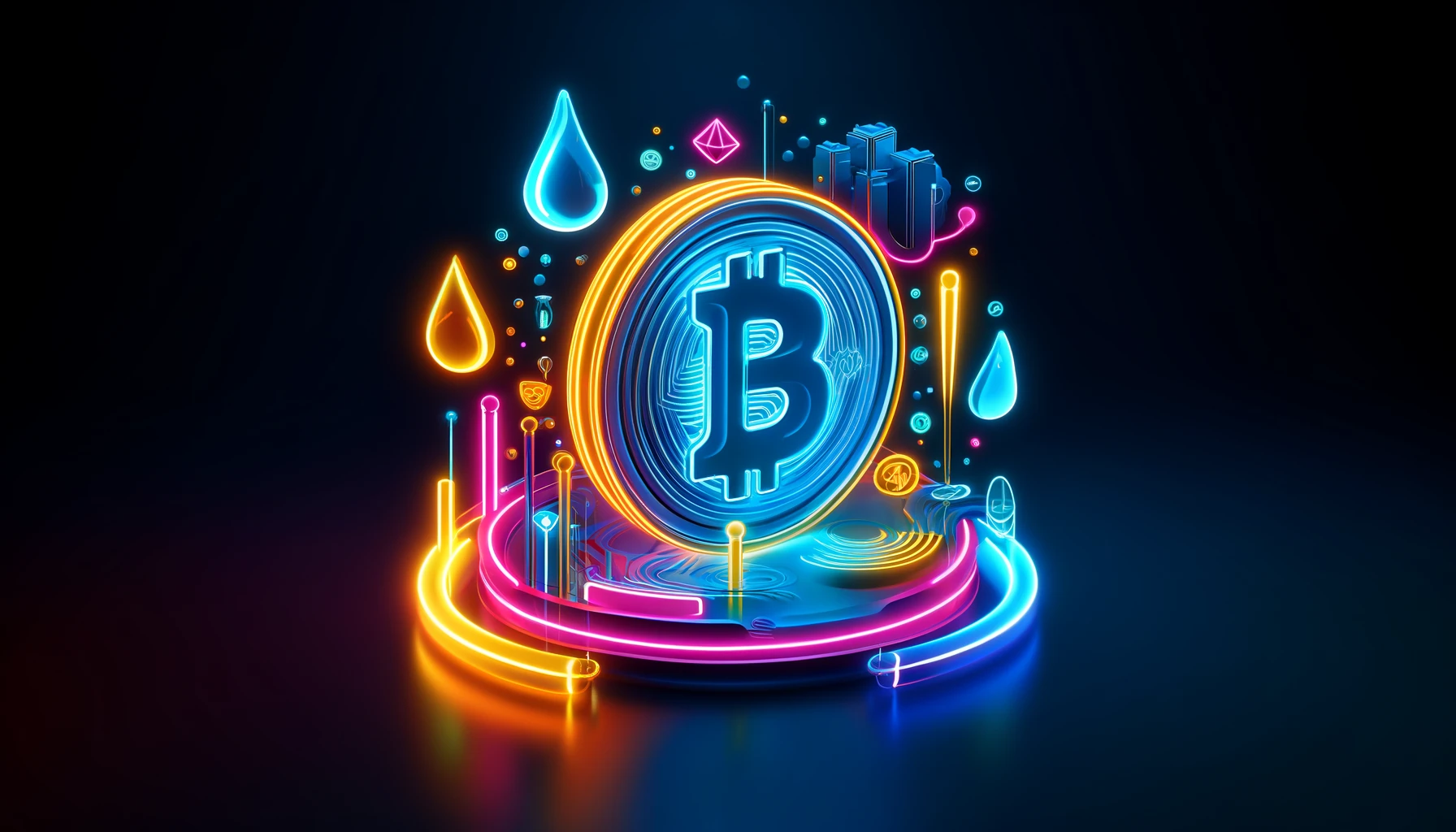 image visualizing Bitcoin liquid staking