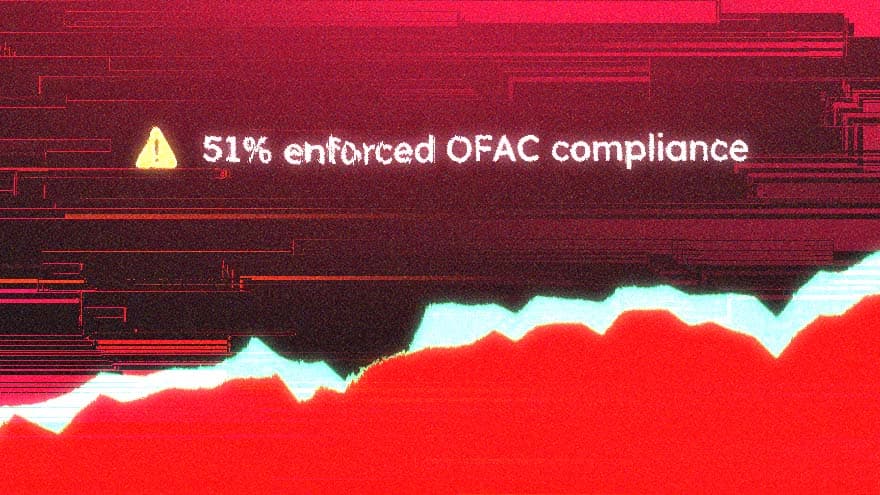 More Than Half of Ethereum Network is Excluding U.S.-Sanctioned Wallets