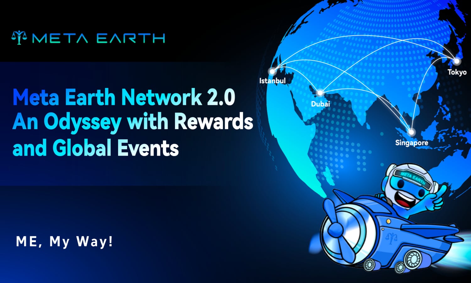 Meta Earth Network 2.0: Pioneering Web3 Innovation with Rewards and Global Events