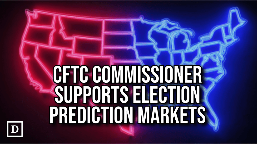 CFTC Commissioner Says Election Prediction Markets ‘Are Here to Stay’