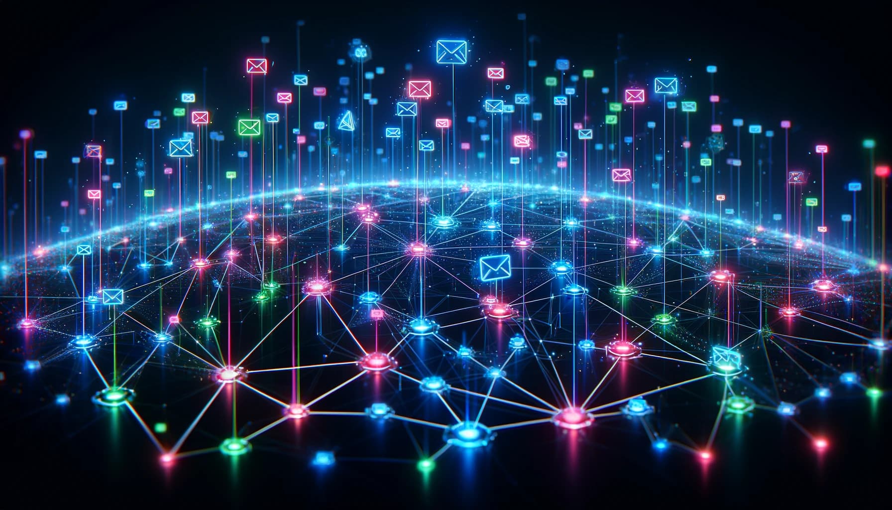 image depicting a network of telegrams