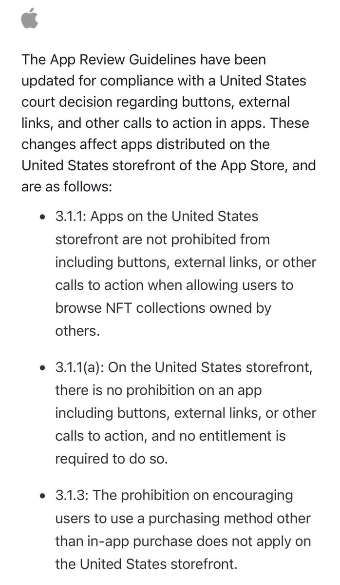 Apple Ordered to Allow Crypto and NFT Purchases Without Fees, Epic Games to Return Fortnite to App Store