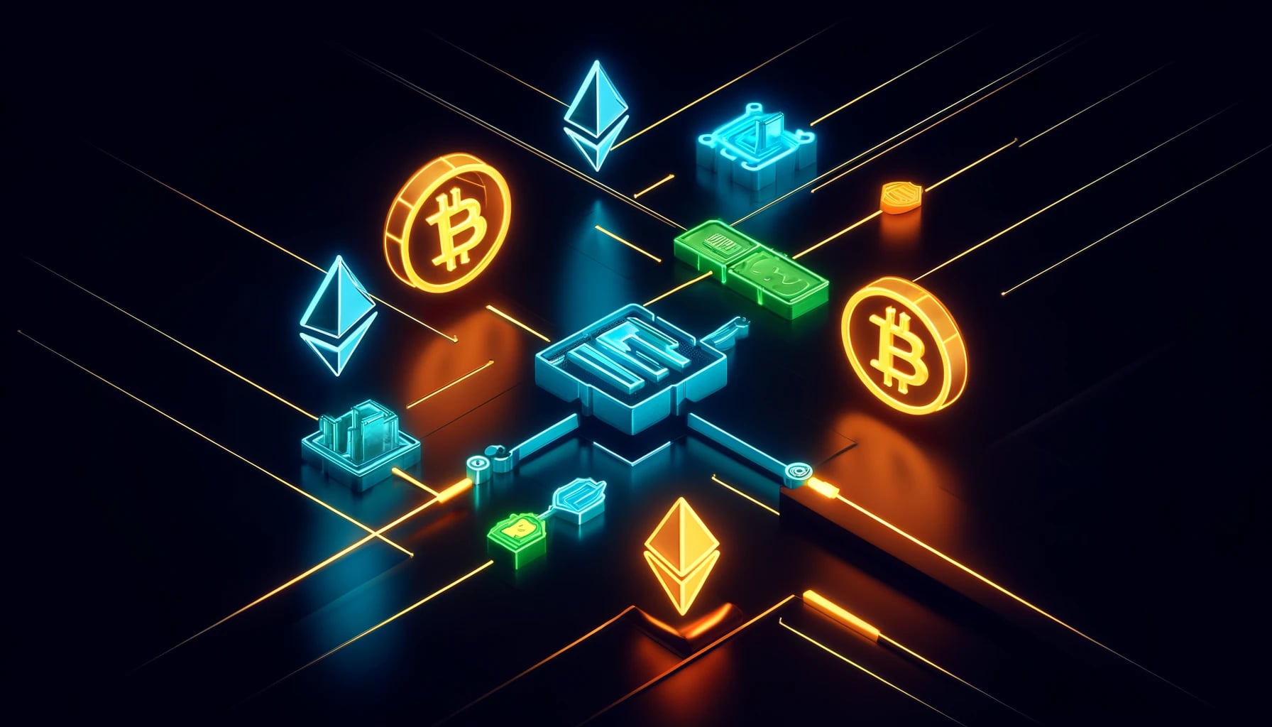 image showing bitcoin and ethereum logos