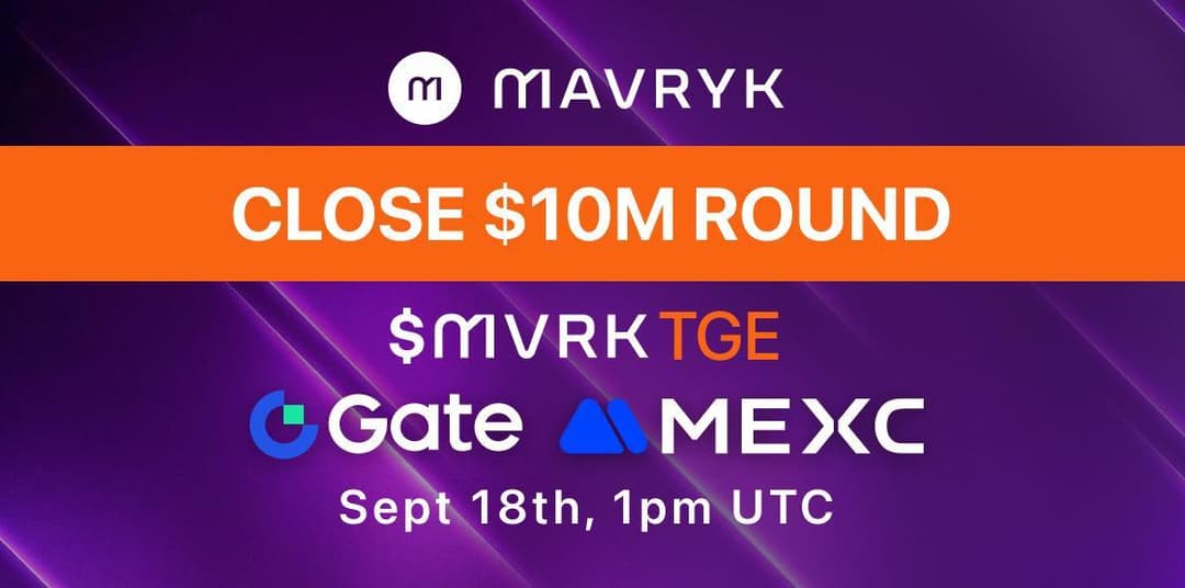 Mavryk Closes $10M Strategic Investment Led by MultiBank Group to Power Institutional RWA Tokenization