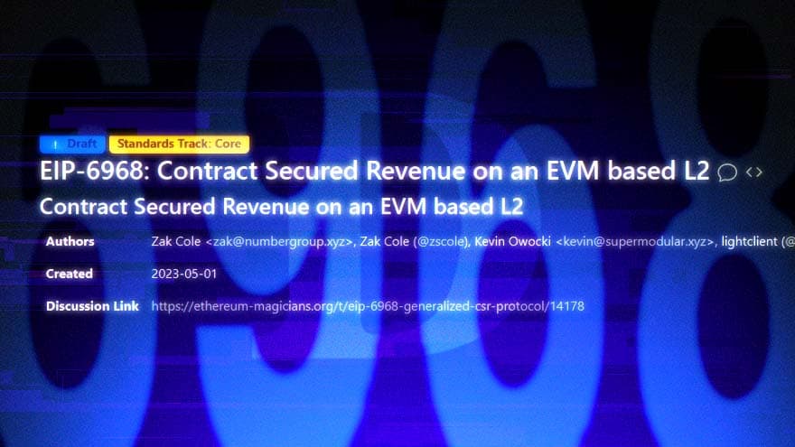 Proposed Ethereum Upgrade Could Allow Layer 2 Developers To Share Fee Revenue