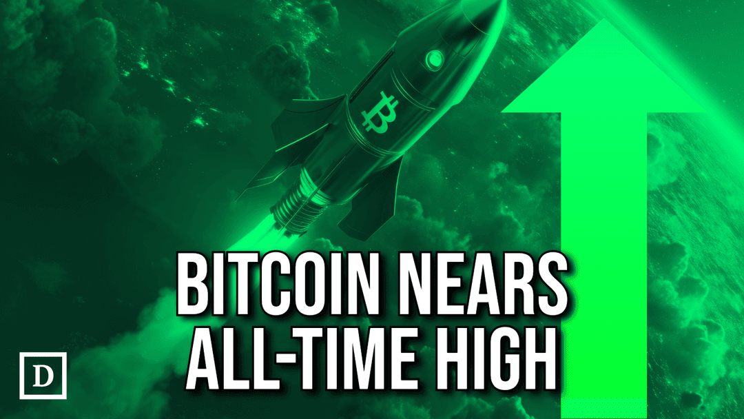 bitcoin on a rocket