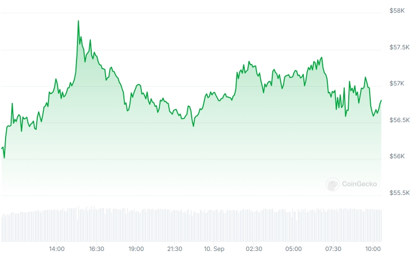 BTC Price chart