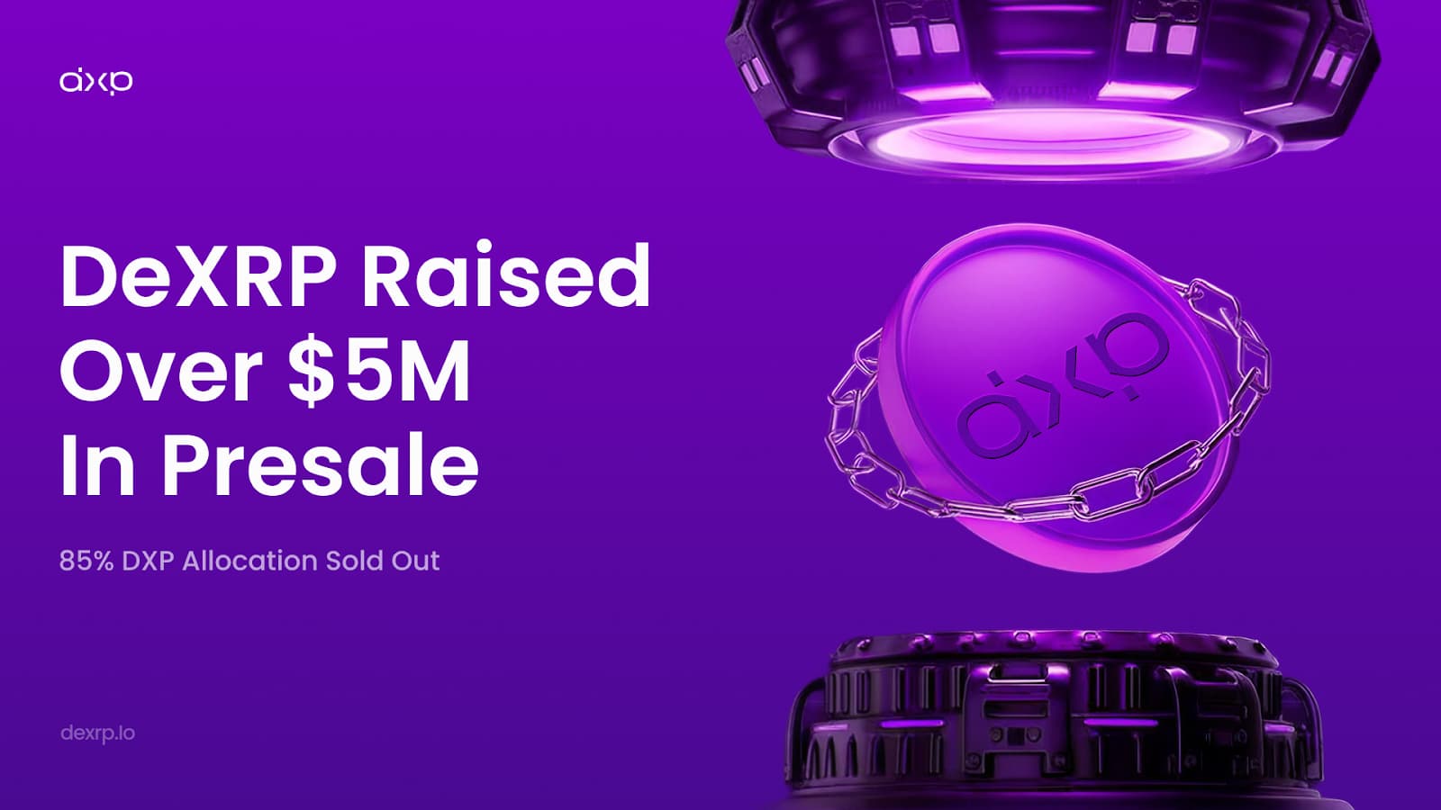 DeXRP Passes $5.2M in Presale Following Strong XRP Market Rally