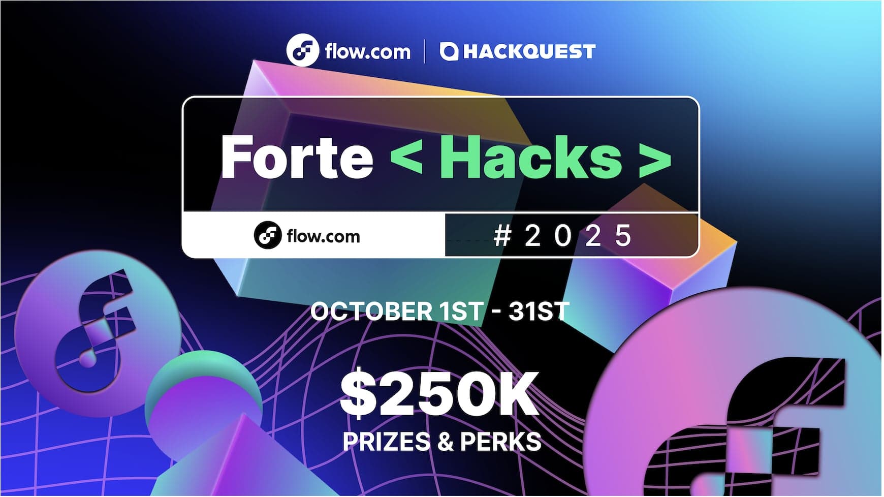 Flow and HackQuest Launch $250K Forte Hacks Hackathon With Disney, Dune, and Dapper