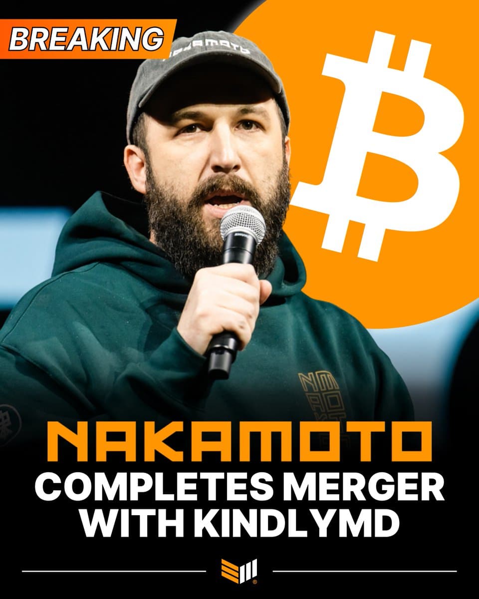 Bailey’s Nakamoto Clears Merger, Gaining Capacity for $740 Million Bitcoin Buy