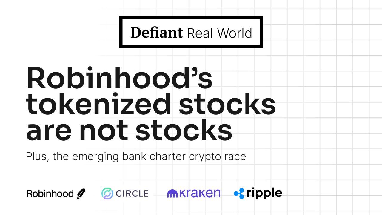 Robinhood's Tokenized Stocks Are Not Stocks