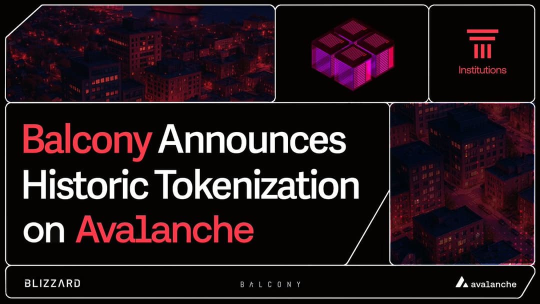 Bergen County and NJ Municipalities Digitize $240 Billion in Real Estate Deeds via BalconyTech on Avalanche Blockchain