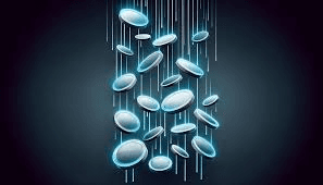 tokens raining from the sky