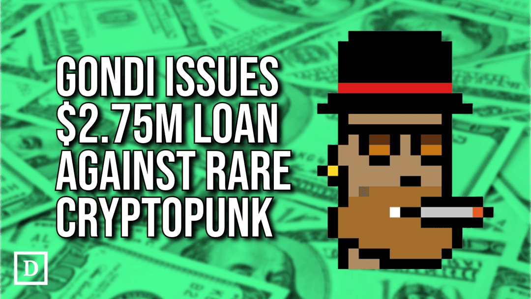 Rare CryptoPunk Used as Collateral for $2.75 Million Loan