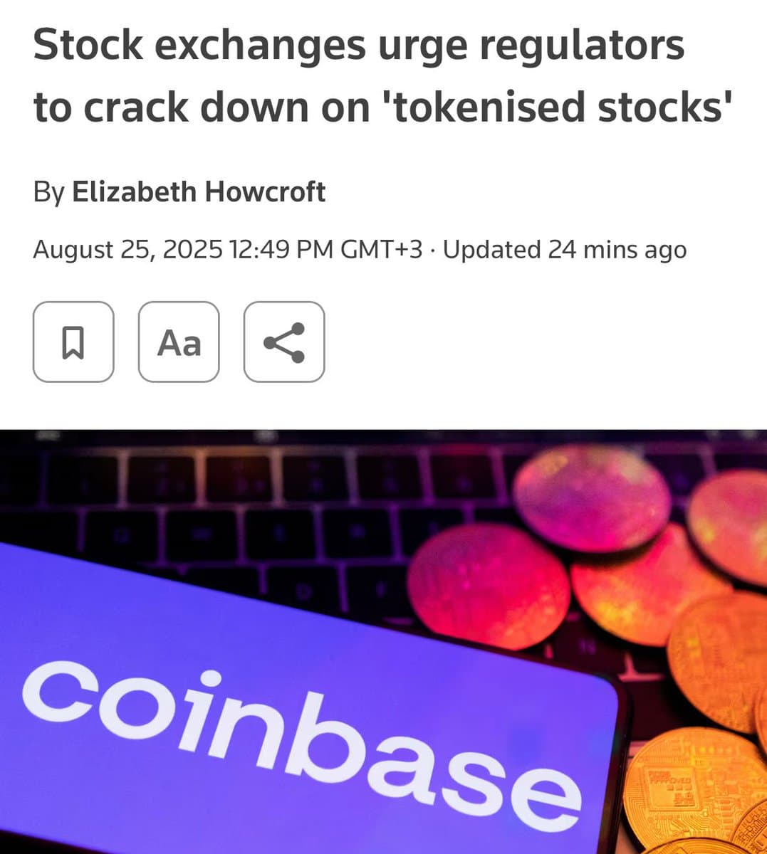 Global Exchanges Press SEC and ESMA to Police Tokenised Stocks