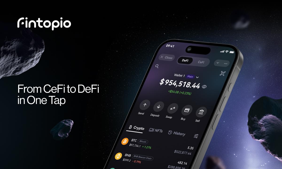 Fintopio Launches New CeDeFi Innovations as It Exits Beta, Introduces X Username Transfers