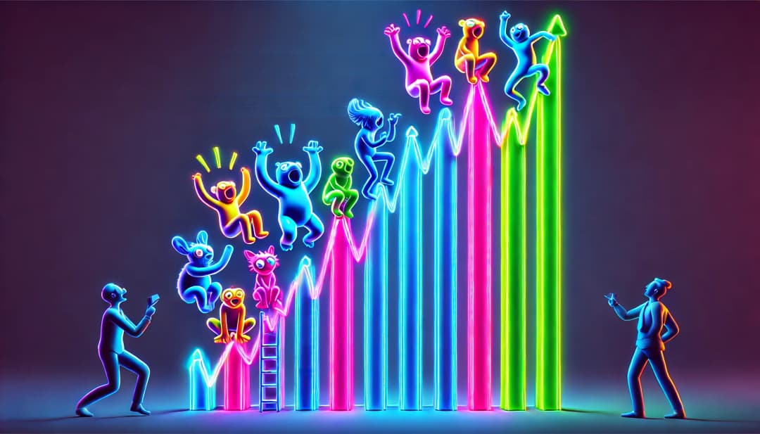 uptrending chart