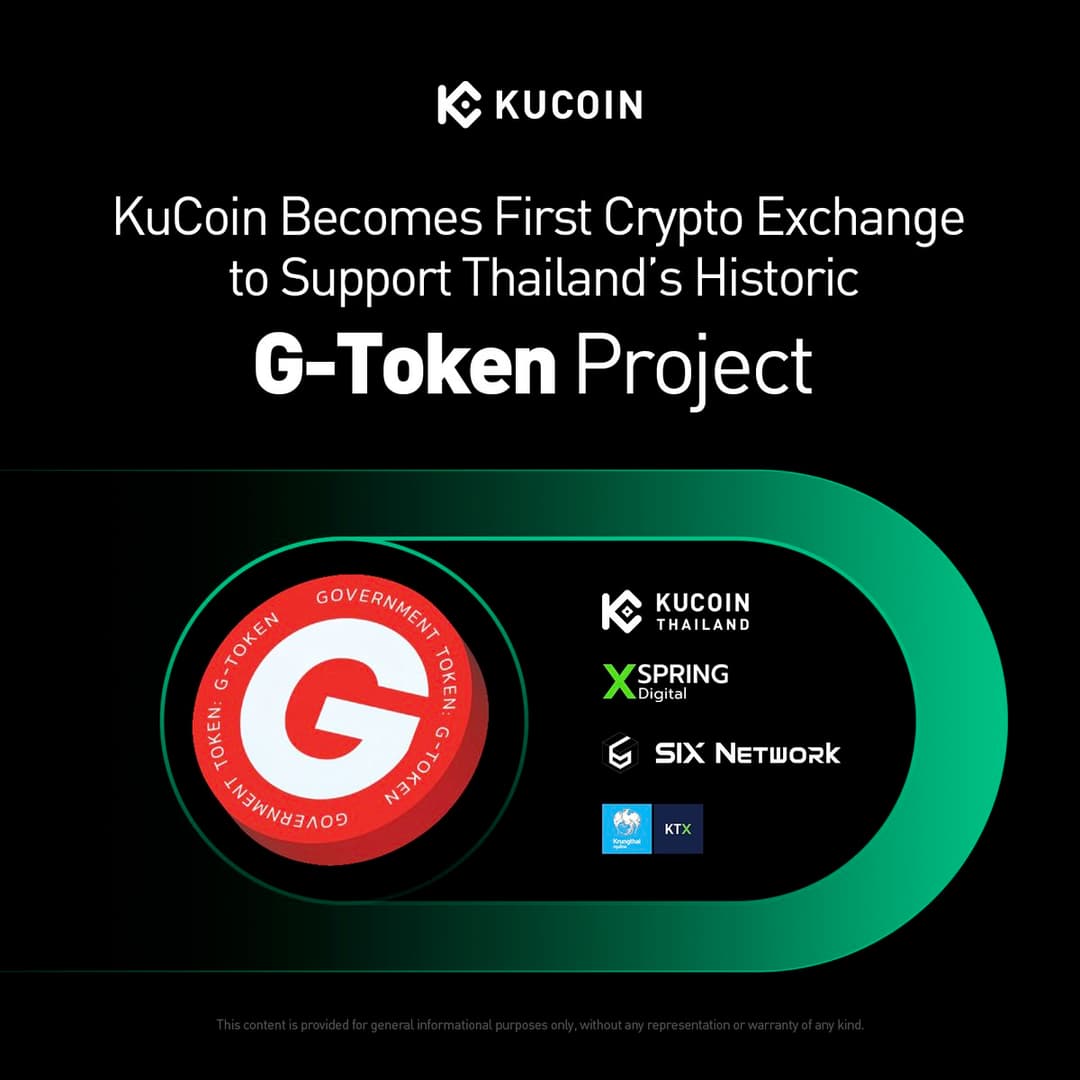 Thailand Picks KuCoin to List World’s First Tokenized Government Bonds