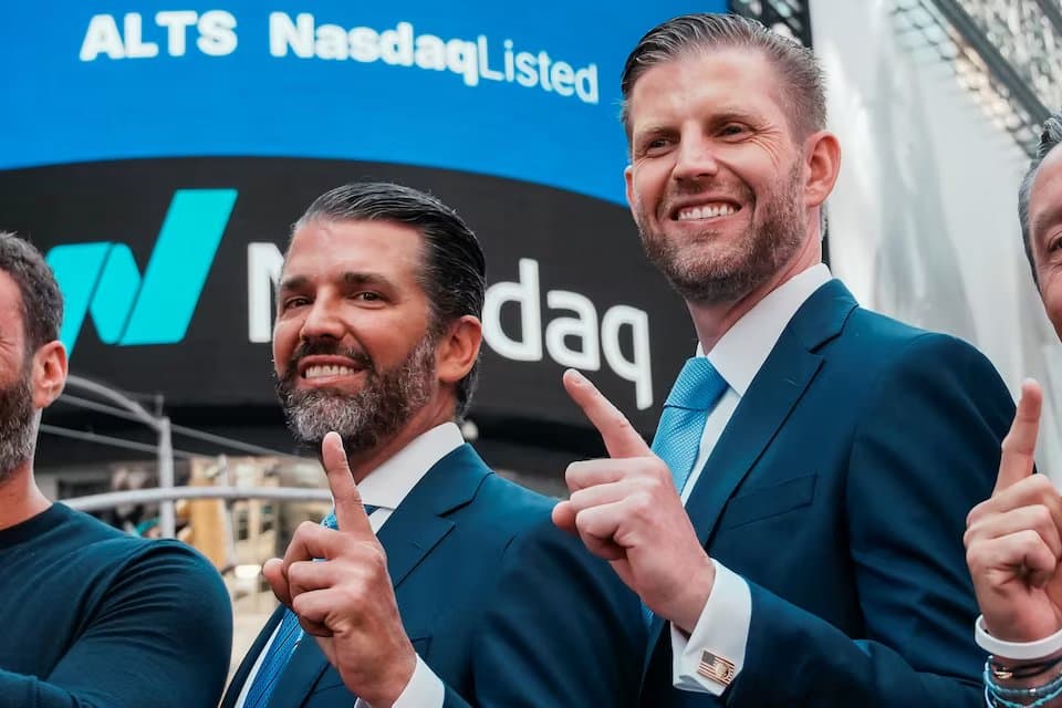 Trump Sons-Backed American Bitcoin Plans September Nasdaq Debut via Gryphon Merger