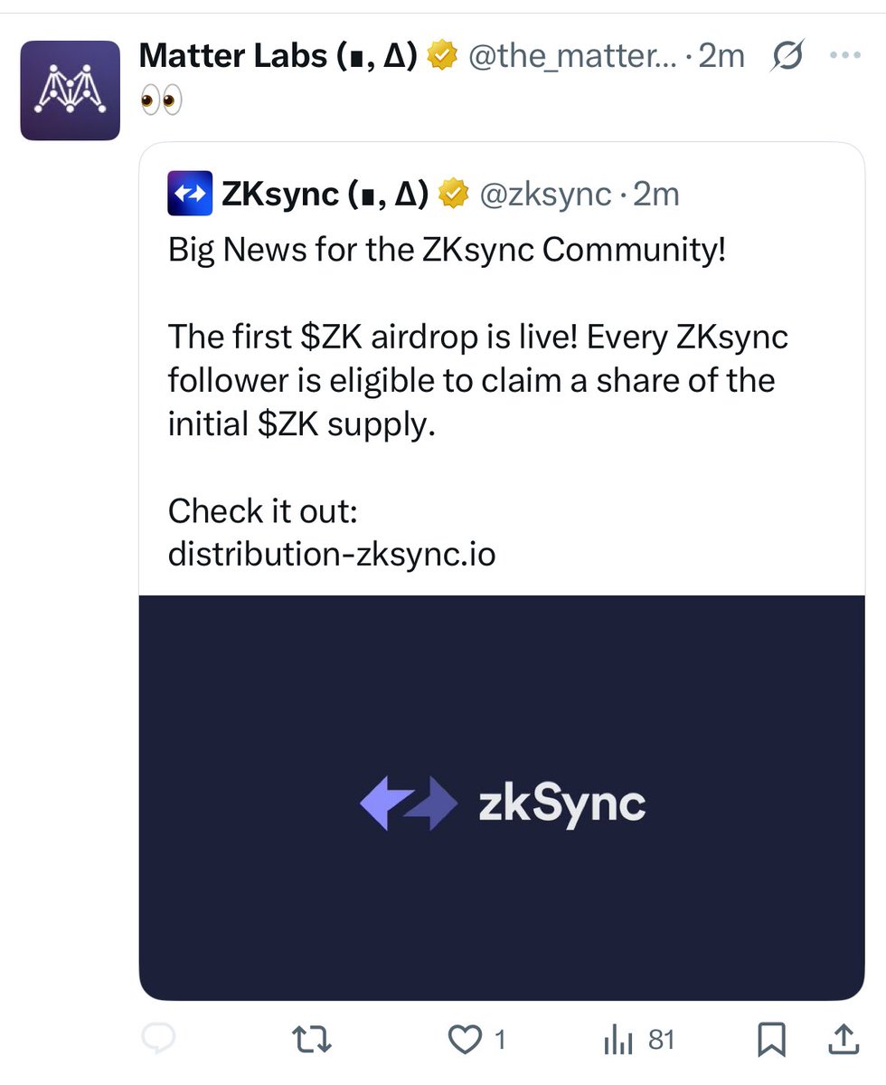 zkSync and Matter Labs Twitter Accounts Hacked via Compromised Delegated Accounts; All Delegated Accounts Disconnected