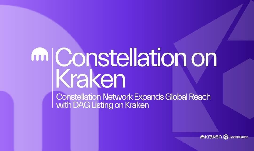 Constellation Network Expands Global Reach with DAG Listing on Kraken