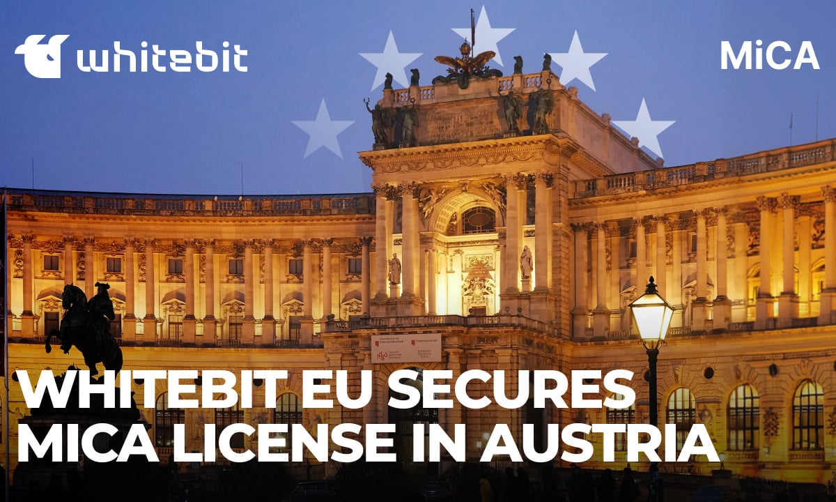 WhiteBIT EU Secures MiCA License in Austria, Expanding Regulated Crypto Services Across Europe