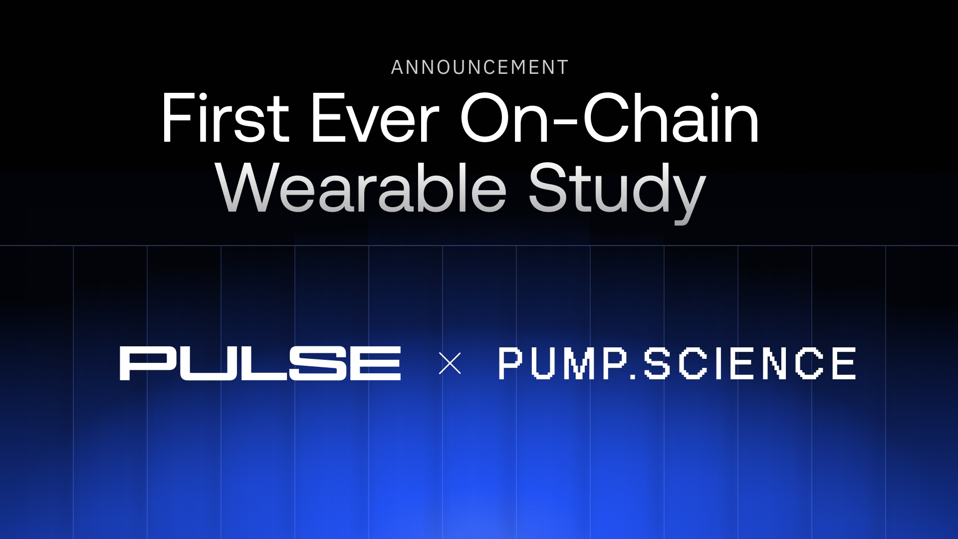 Pulse and pump.science Launch World’s First On-chain Wearable Study to Assess Supplement Efficacy