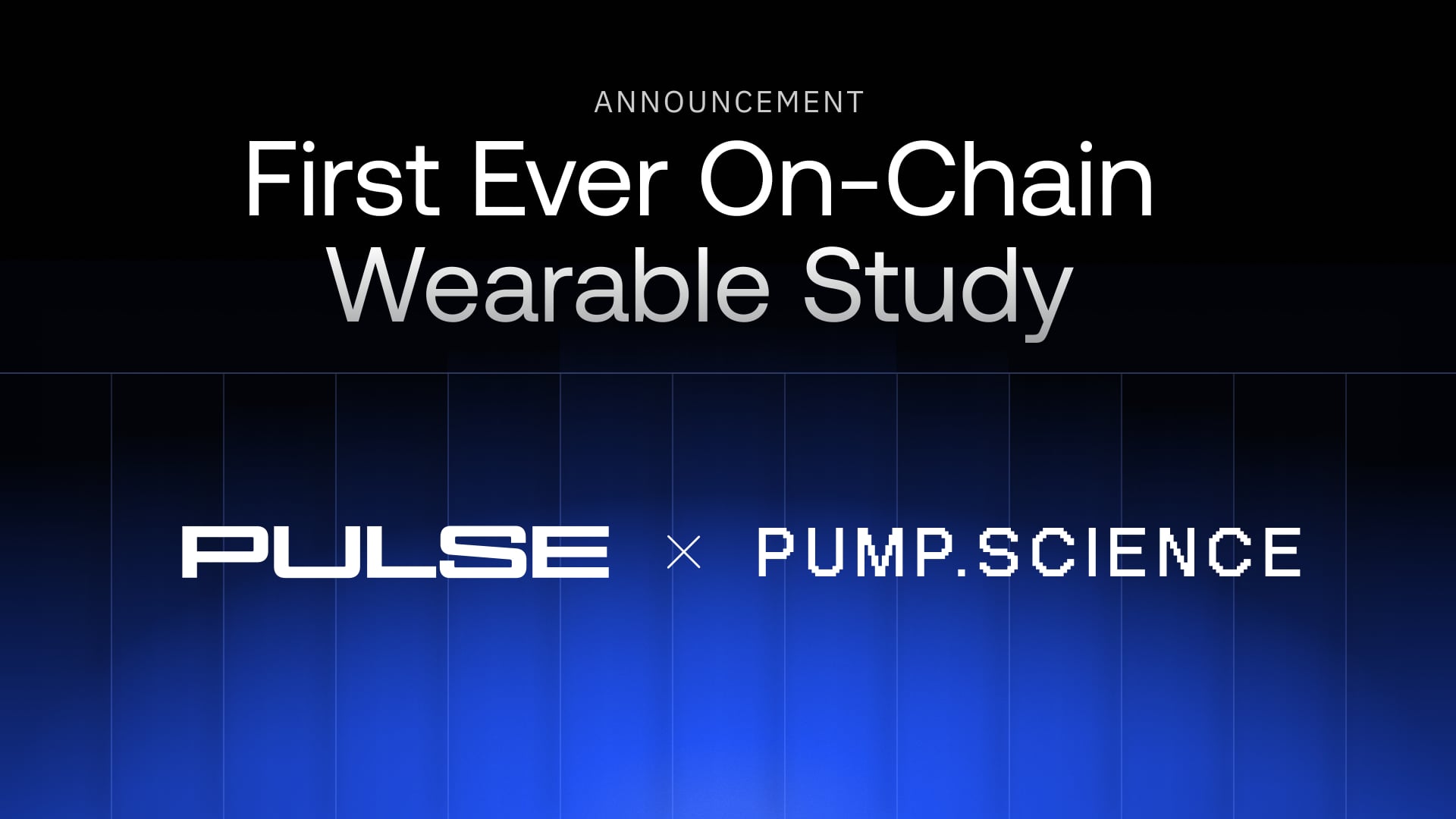 Pulse and pump.science Launch World’s First On-chain Wearable Study to Assess Supplement Efficacy