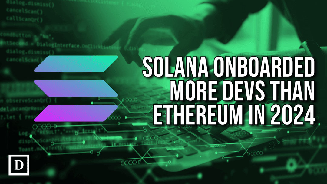 Solana Surpasses Ethereum in New Developer Onboarding for 2024
