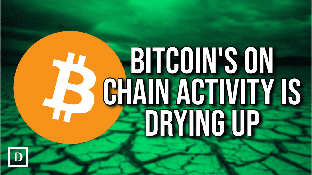 bitcoin transactions drying up