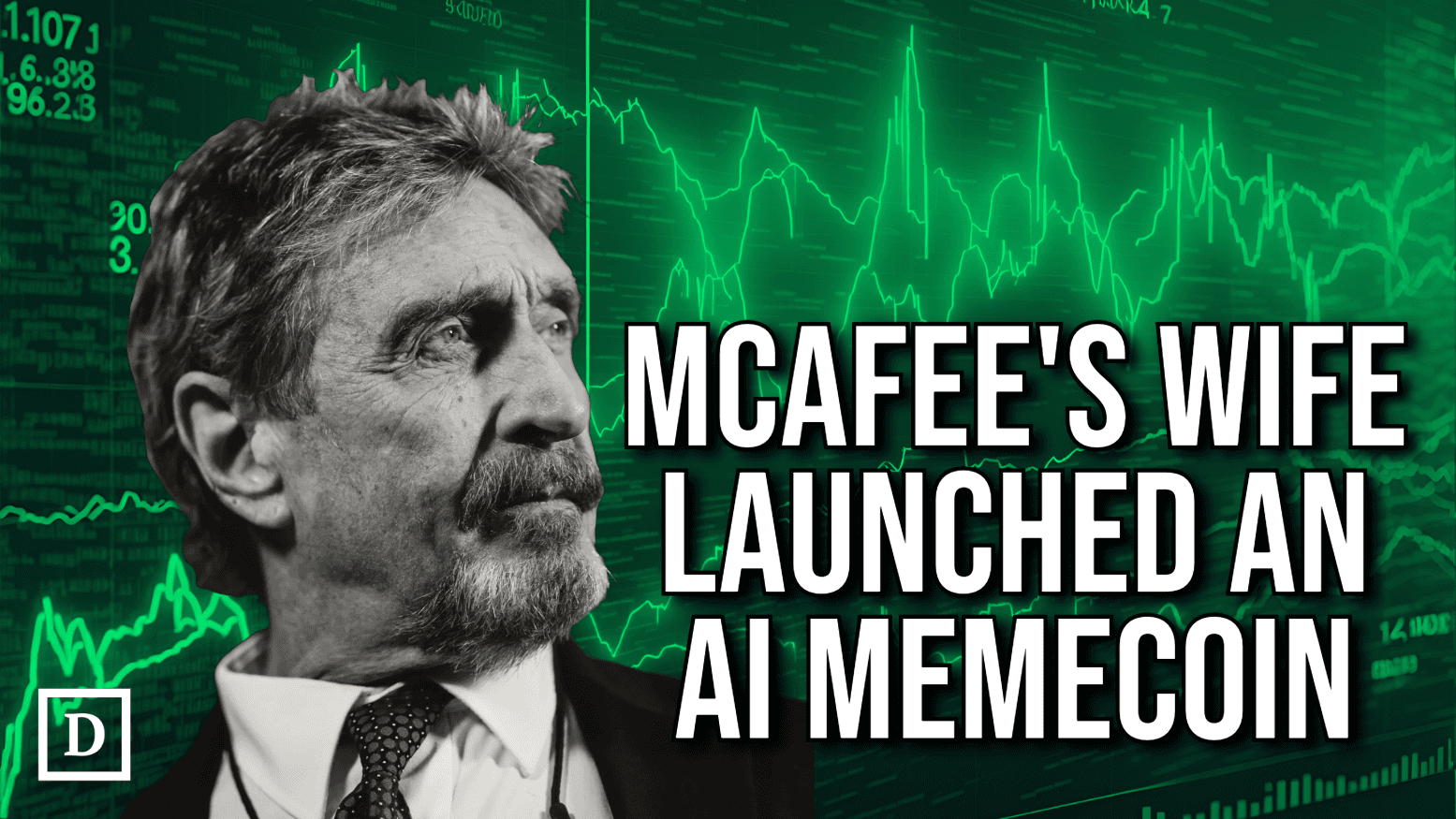 John McAfee’s Wife Launches AI Memecoin to Honor Husband’s Legacy