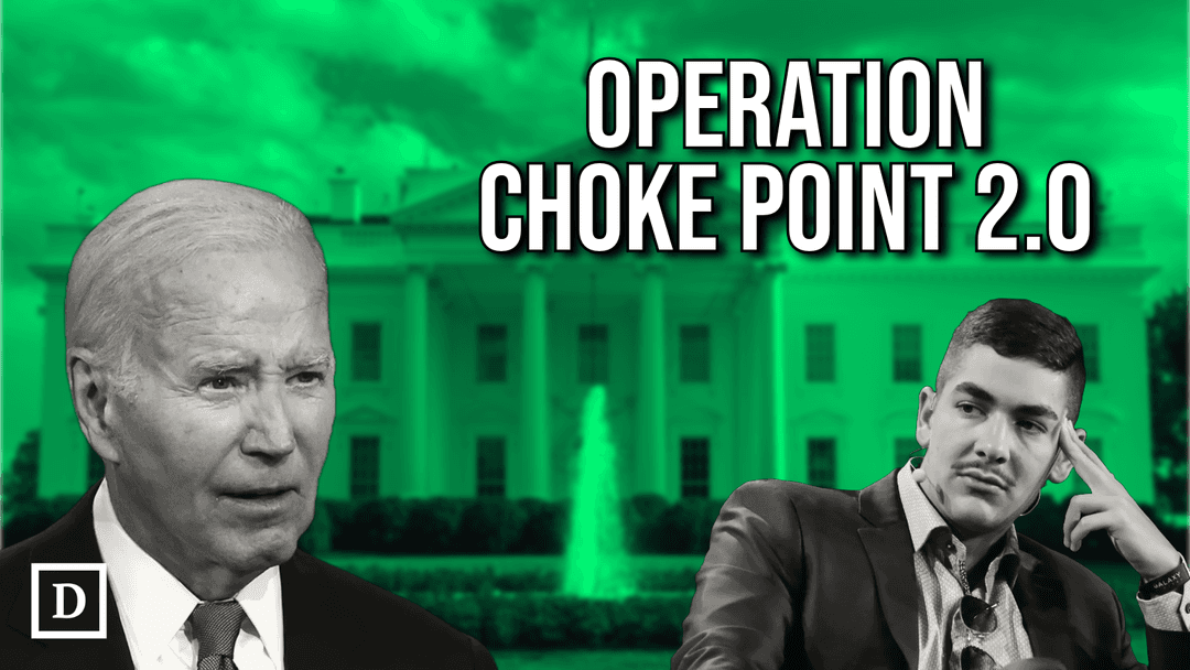 biden and nic carter with white house in background