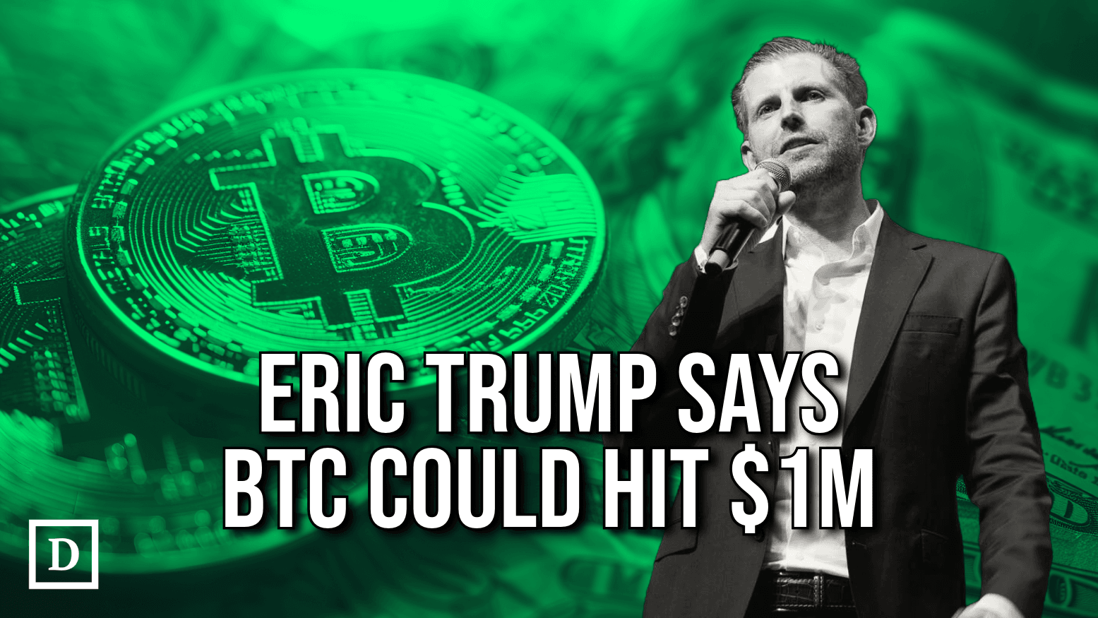 Eric Trump Predicts Bitcoin Could Reach $1 Million