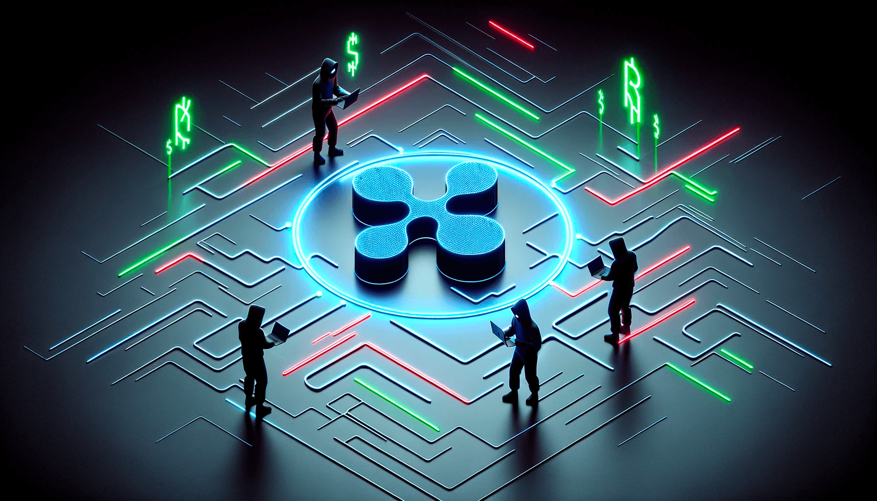 image depicting hackers stealing XRP