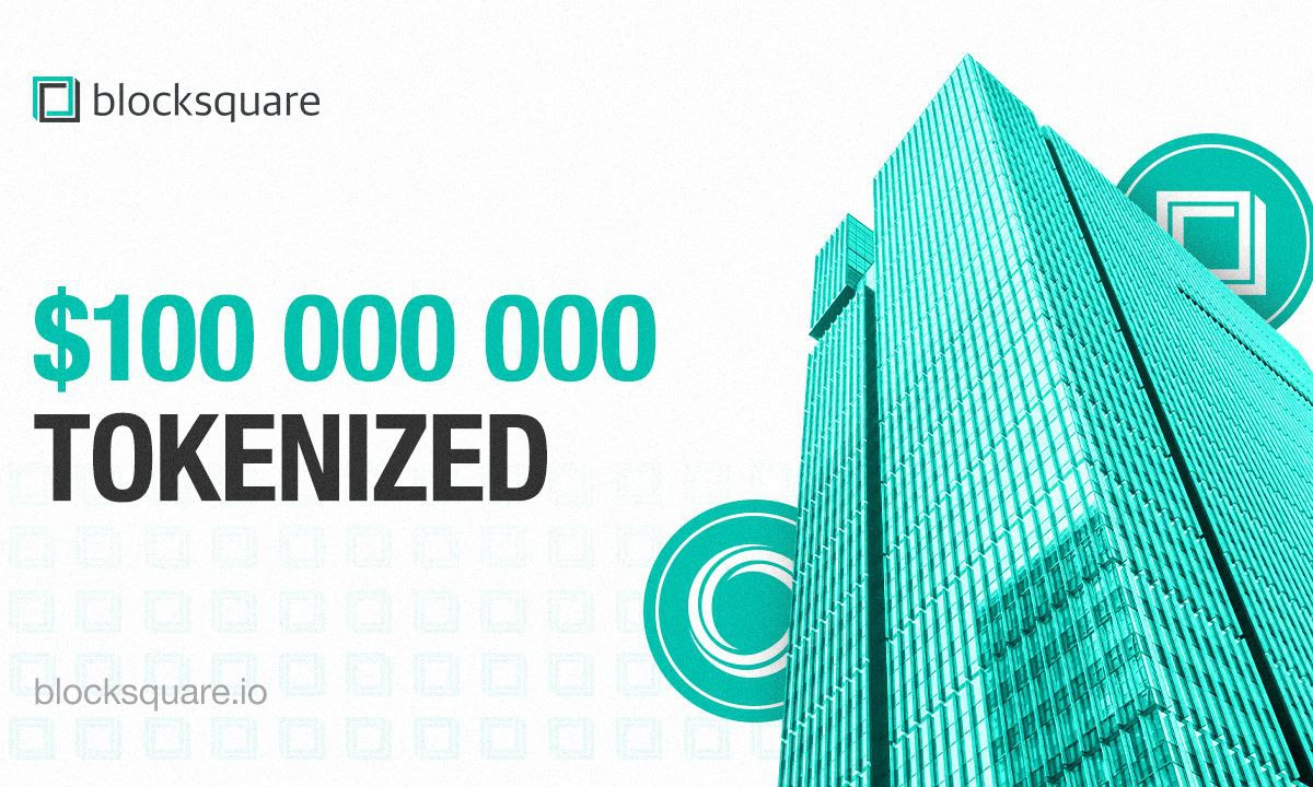 Blocksquare Hits $100M Tokenized RWA Triggering Launchpad Release
