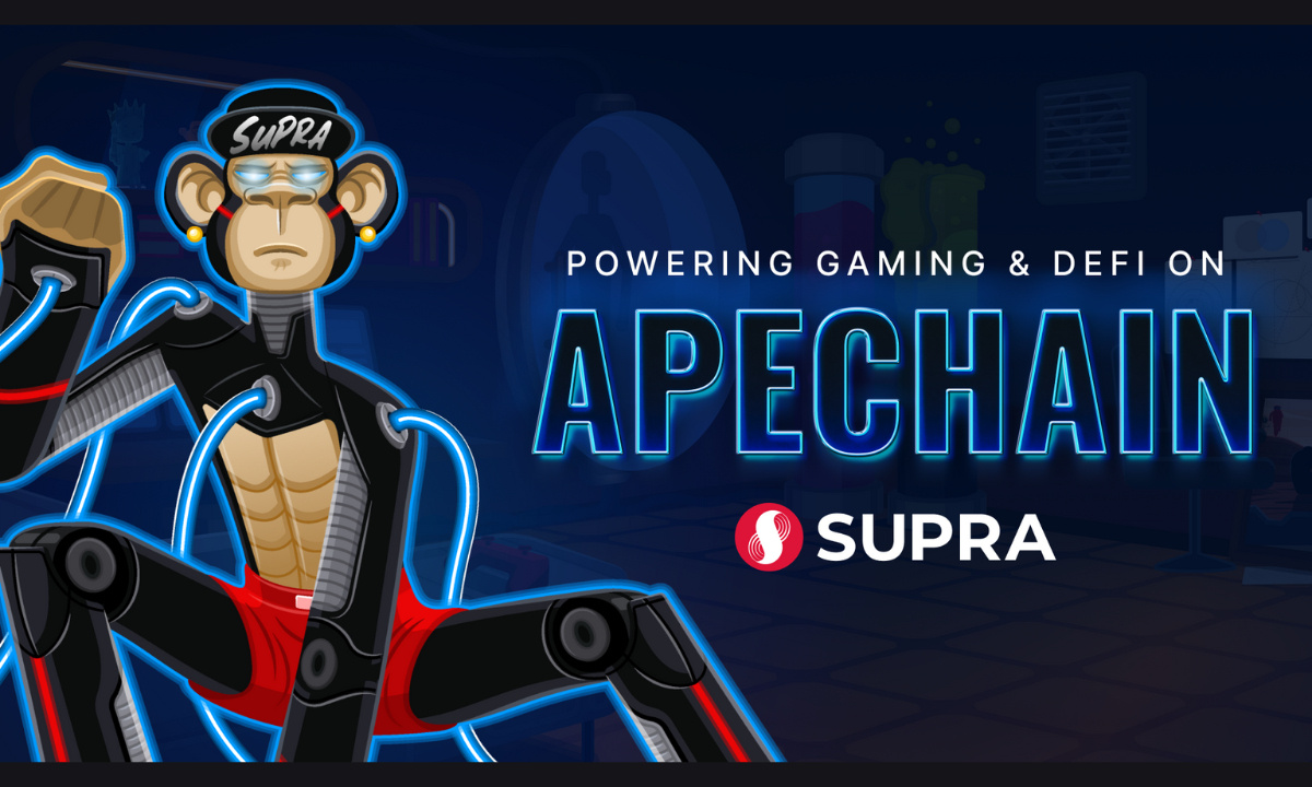 Supra's Real-Time Price Feeds & On-Chain Randomness Go Live On ApeCoin's Web3 GameFi Network