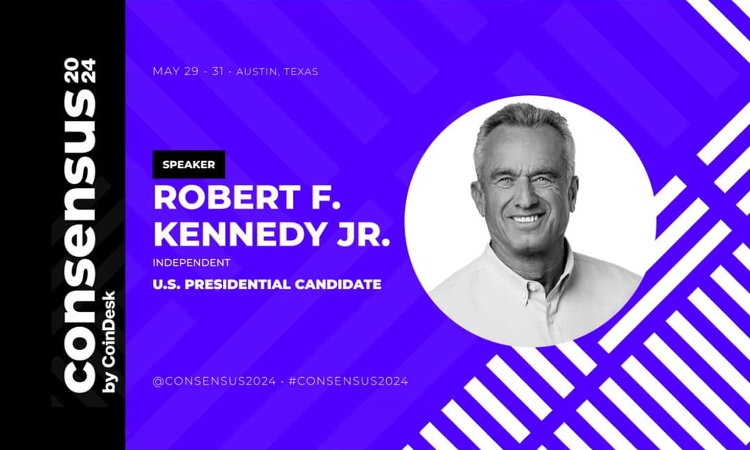 Independent Presidential Candidate Robert F. Kennedy Jr. Joins Consensus as a Headline Speaker