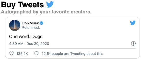 Tweets Are For Sale in a Sign the Future Will be Tokenized