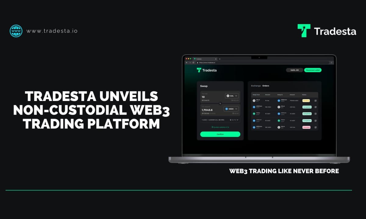TradeSta Unveils Non-Custodial Web3 Trading Platform